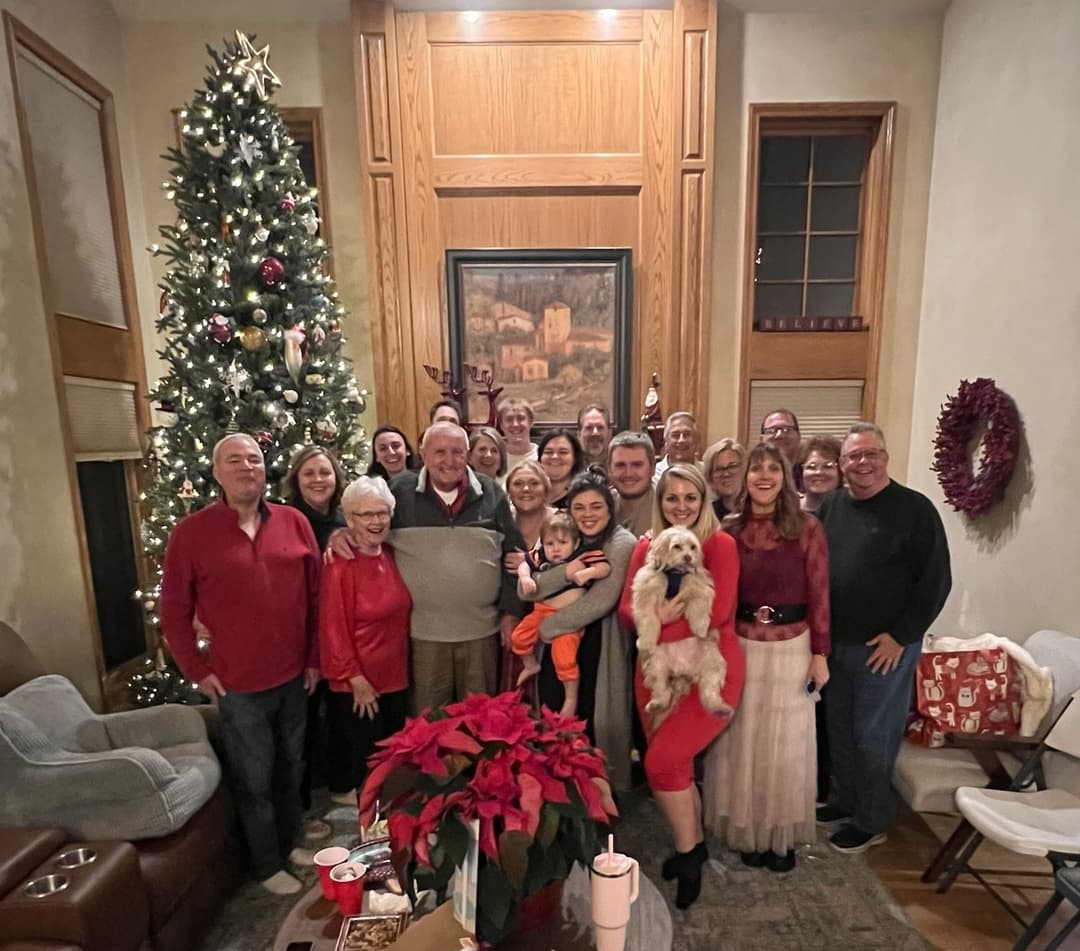 The Smith Family holiday gathering