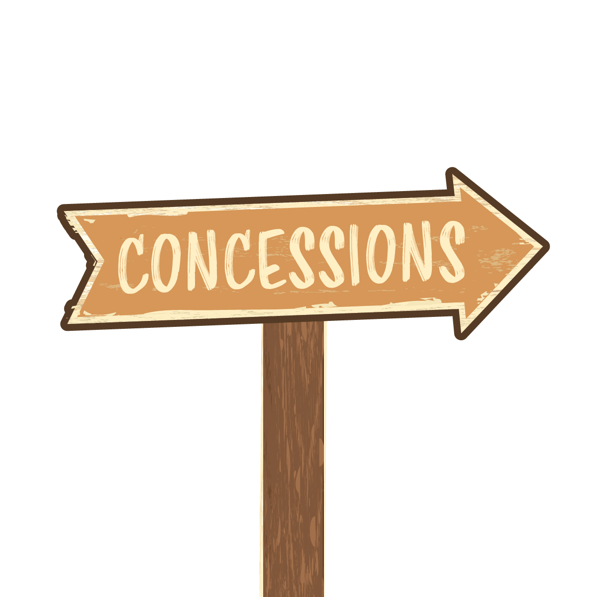 Concessions Sign Concessions Sign
