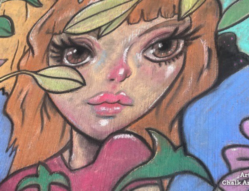 Jerry Smith Farm Inaugural Chalk Fest Calls Upon Local Artists