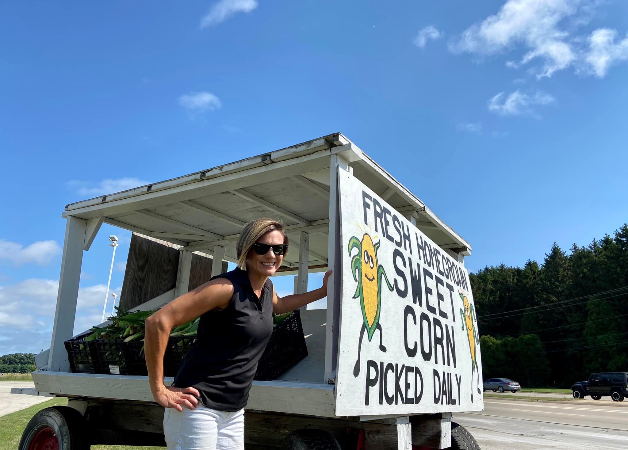 CBS Nicole Koglin at Jerry Smith Farm