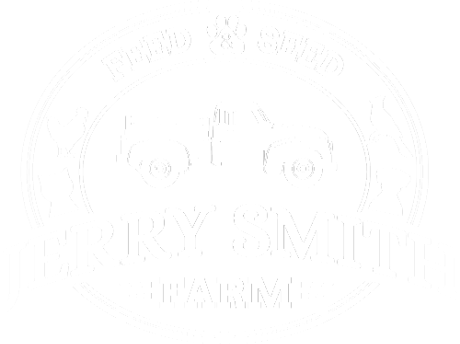 Jerry Smith Logo Feed+seed White