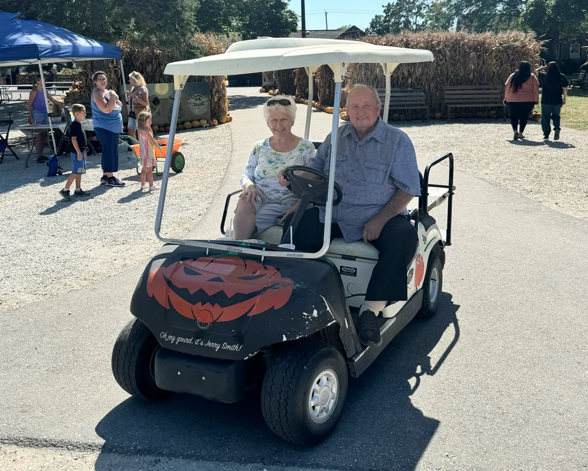 Fall Golf Cart Fall Golf Cart